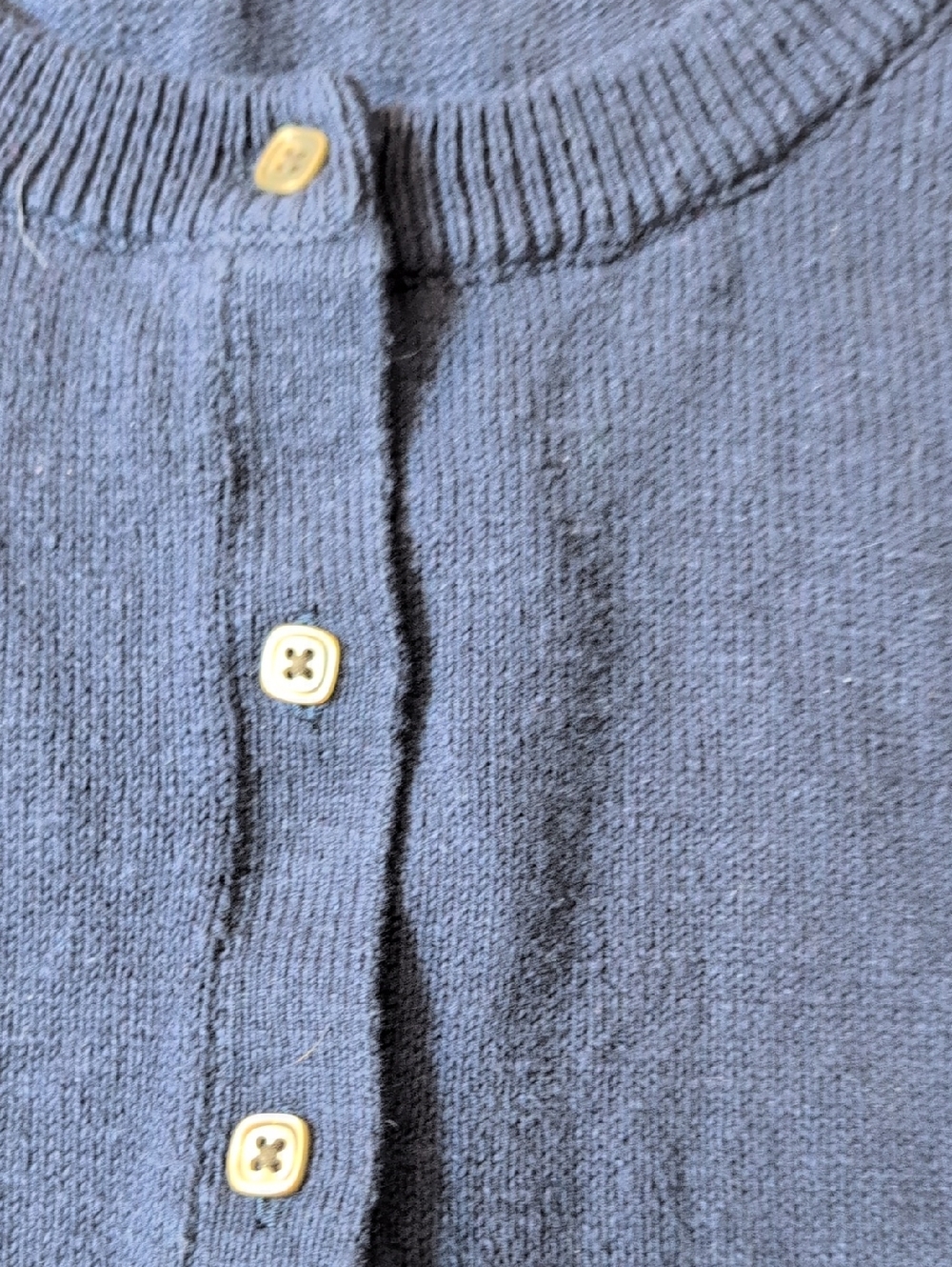 Madewell Short Sleeve Cropped Sweater Size M - Picture 3 of 5